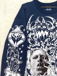 Image 2 of Melancholy Crewneck Navy: What's Keeping Us Together is Tearing Us Apart