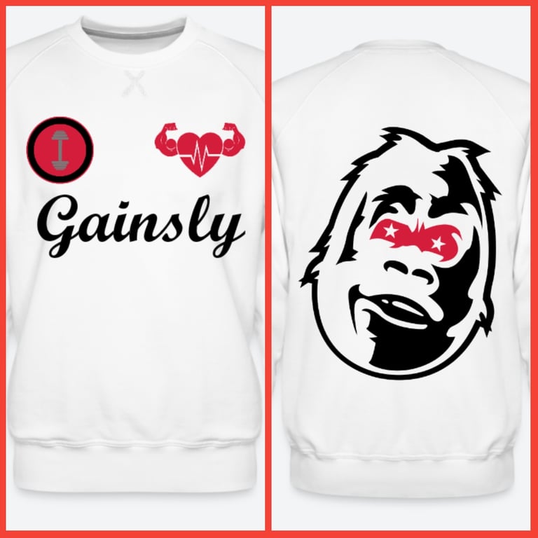 Team Gainsly Gorilla Sweat shirt