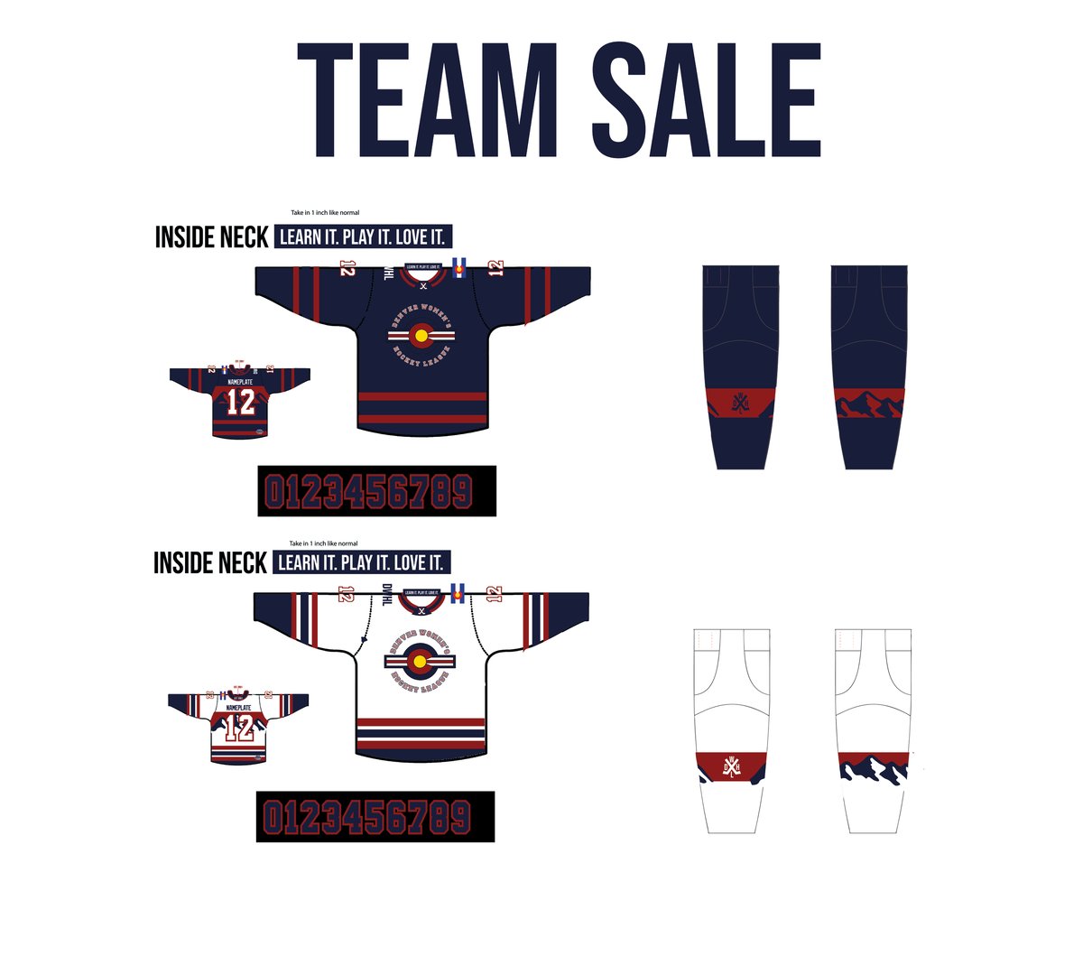 DWHL Team Order