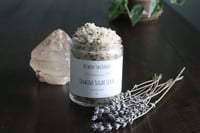 Image 1 of 8 oz large Unwind Sugar Scrub | Lavender Blend Sugar Scrub | Natural | Handmade | Small batch