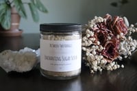Image 2 of 8 oz large Enchanting Sugar Scrub | Rose Blend Body Scrub | Natural | Handmade | Small batch