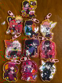 Chain Saw Characters Chibi 3” Holographic Acrylic Charms