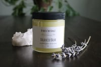 Image 1 of 4 oz small Balanced Balm | Calendula & Lavender Infused Balm | Small Batch Lotion | Homemade Lotion
