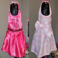 Image 3 of Reversible pink plaid barbie dress 👗💓