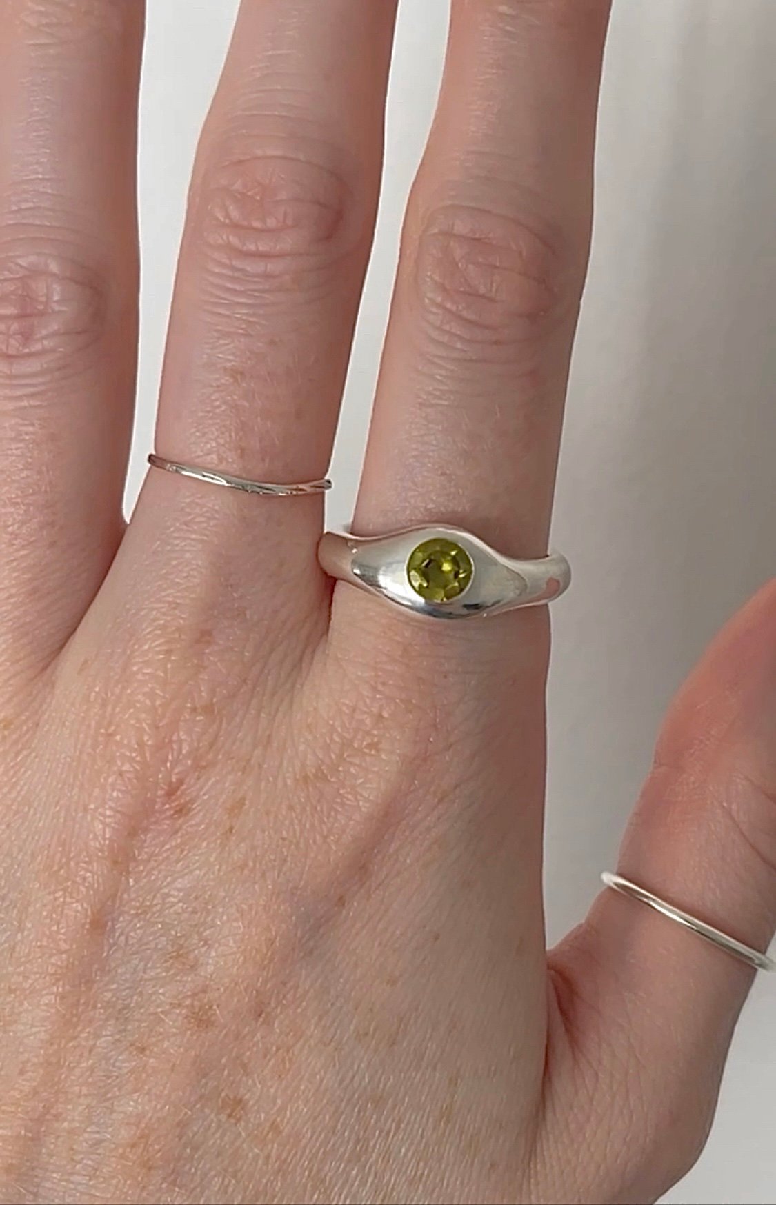 Image of peridot ring