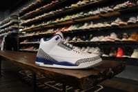 Image 1 of AIR JORDAN III RETRO OG "TRUE BLUE" *USED**