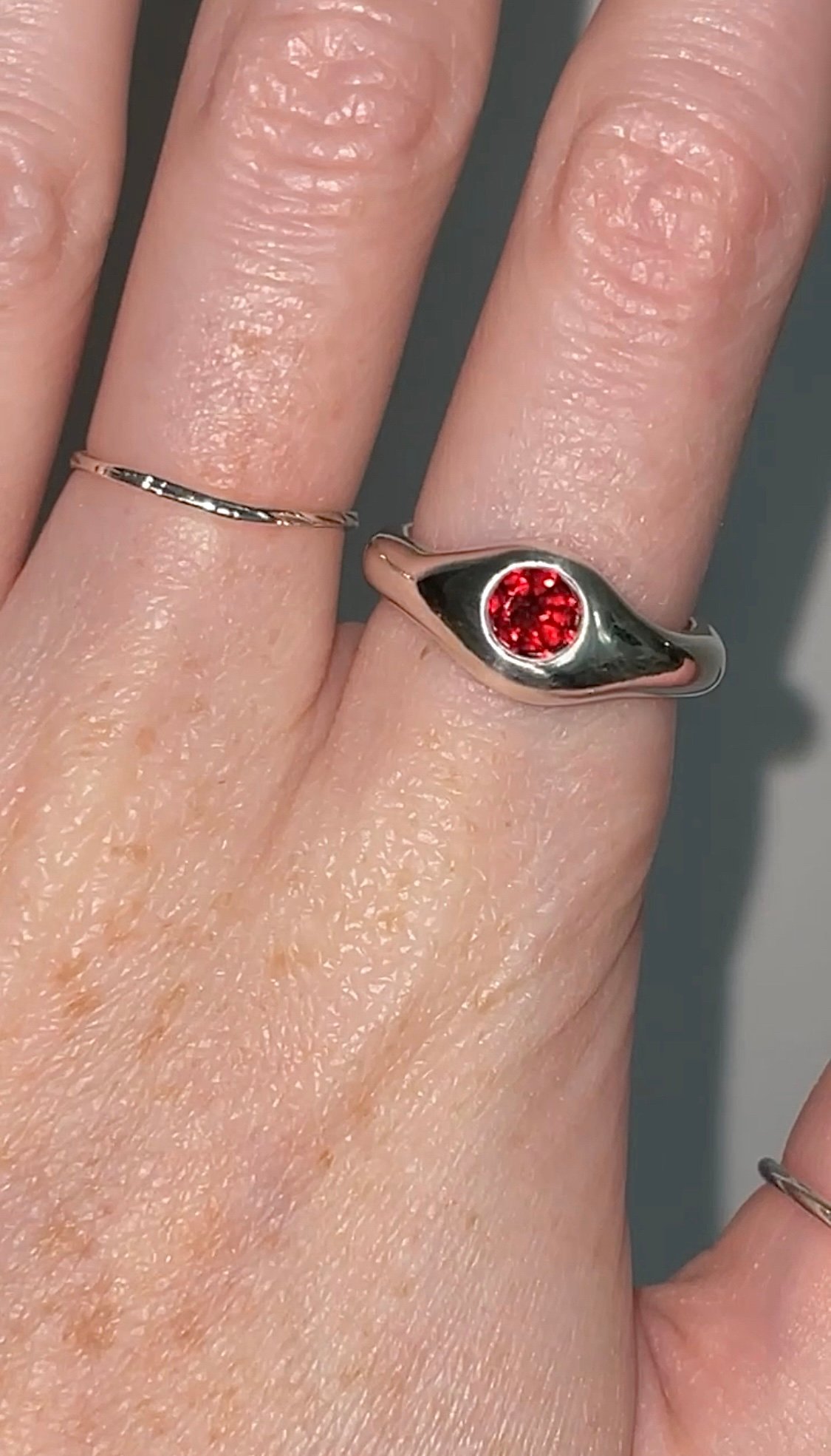 Image of garnet ring