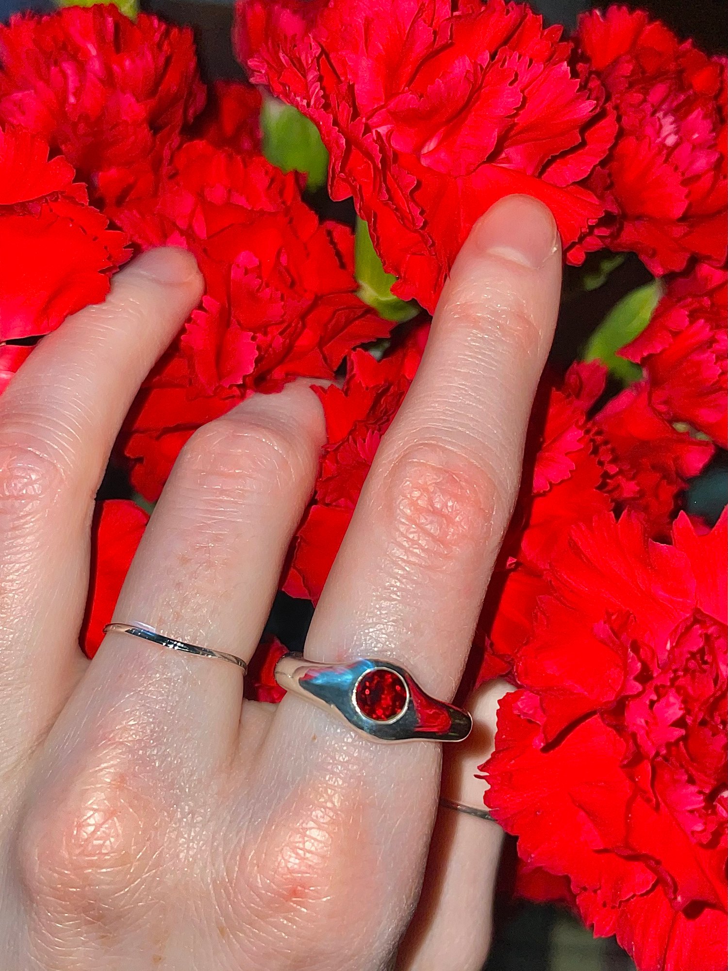 Image of garnet ring