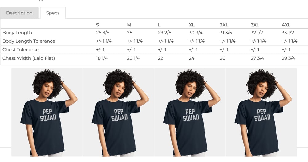 Pep Squad - Unisex Tee