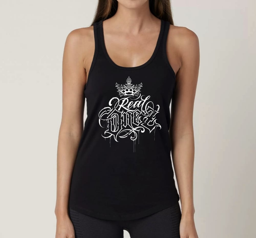 Image of REAL ONEZ LADIES DRIP TANKS