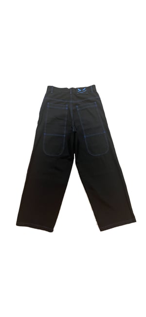Image of Baggy Denim (Blue Stitching)