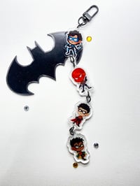 Image 3 of Batfamily Mini Acrylic Charms