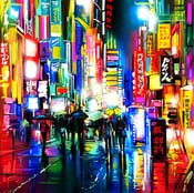 Image of 'Cities Of Colours' - Limited edition print