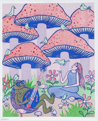 Image 3 of "Serenade" / Riso Print