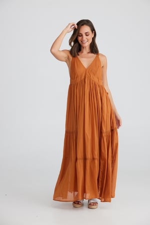 Image of Goddess Dress. Copper. By Holiday Trading and Co. 