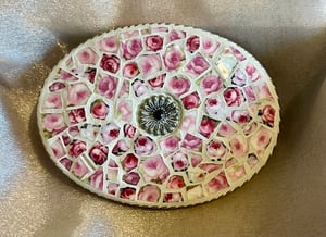 Image of 'Alice's Garden' Romanesque 321 Mosaic Belt Buckle