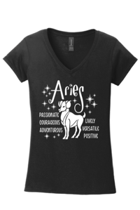 Image 1 of Zodiac Signs/ V-Neck 3