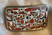 Image of 'Happy Dayz' Arabesque 358 Mosaic Belt Buckle
