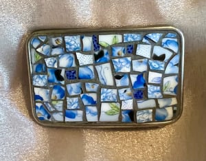Image of 'See you Tonight' Arabesque 355 Mosaic Belt Buckle