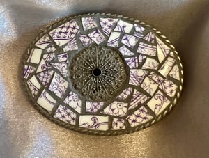 Image of 'Sweet September' Romanesque 317 Mosaic Belt Buckle