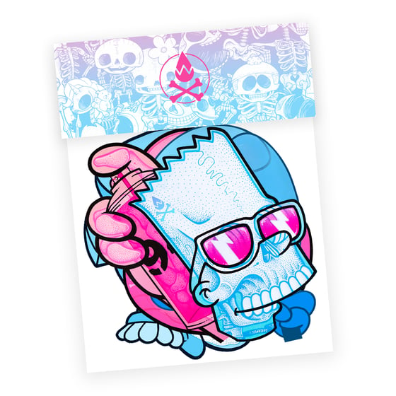 Image of Pink 'N' Blue Sticker Pack