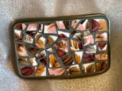 Image of 'Autumn Visit'  Arabesque 348 Mosaic Belt Buckle 