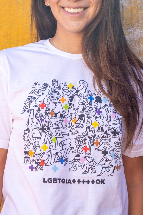Image of ALL FOLKS FOR ALL FOLKS T-shirt