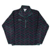 Vintage 90s Columbia Fleece Pullover - Purple Print
