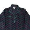 Vintage 90s Columbia Fleece Pullover - Purple Print