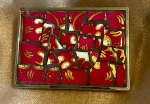 Image of 'Fantasia' Statuesque 139 Mosaic Belt Buckle