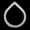 TEARDROP Ring SILVER or OX. Normal Price 500.- NOW: