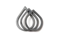 Image 4 of TEARDROP Ring SILVER or OX.
