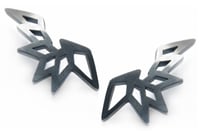 Image 3 of GOTHICA Earring Curved SILVER