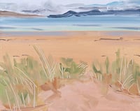 Image 1 of Beach Study (Luskentyre, Harris) - Framed Original