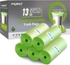 Compostable Trash Bags - FORID 13 Gallon Tall Kitchen Garbage Bags 80 Count Unscented