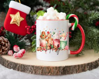 Image 1 of Christmas Coffee Mug with your Name Choice
