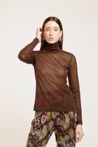 Image 1 of LUPETTO LUREX BROWN €105 - 50%