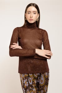 Image 2 of LUPETTO LUREX BROWN €105 - 50%