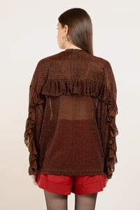 Image 3 of MAGLIA MALLORY LUREX BROWN €151 - 50%