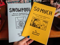 Image 1 of Autobio comics: SO MUCH & SNOWPOOL