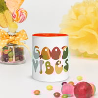 Image 1 of Cygen Divine Designs Good Vibes 11 oz. Ceramic Mug