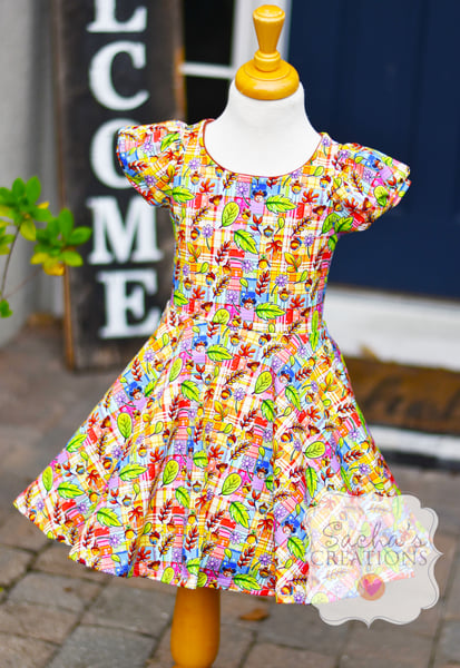 Image of Chip & Dale  Twirl Dress