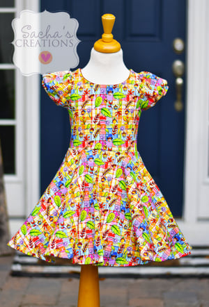 Image of Chip & Dale  Twirl Dress 