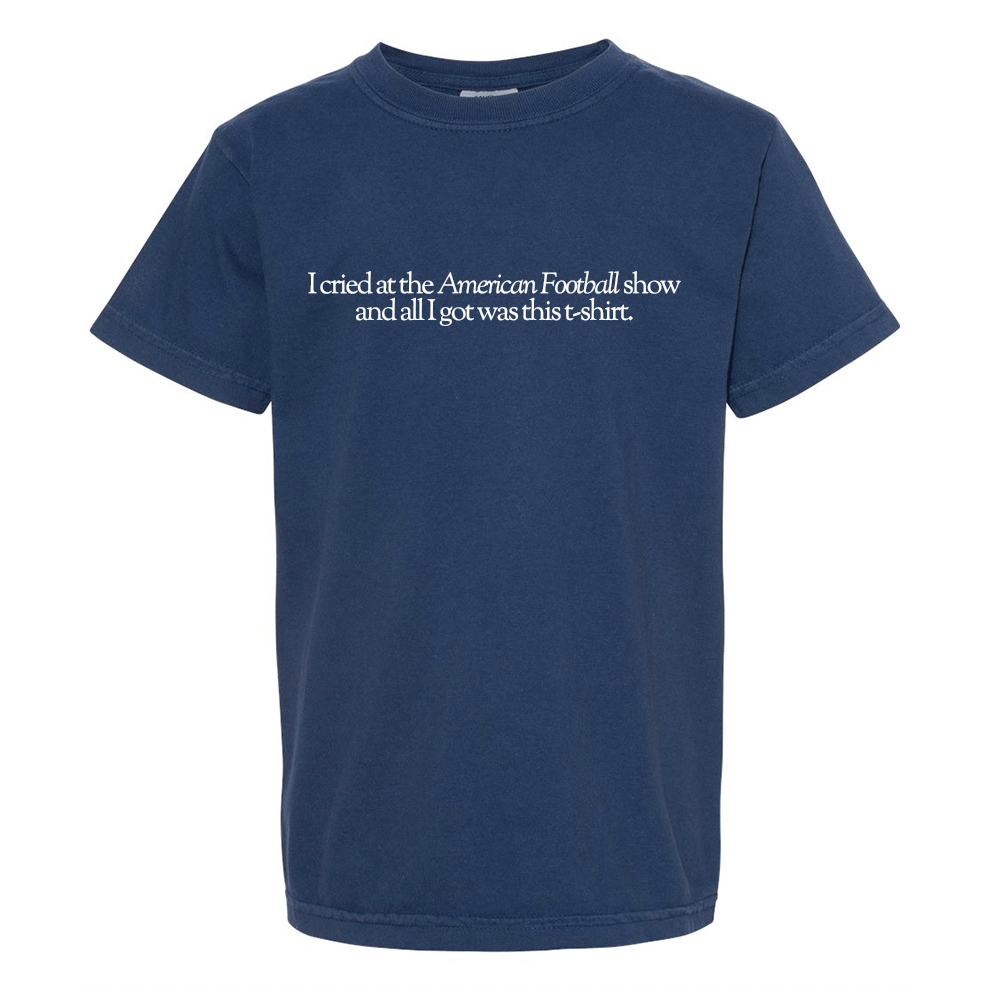 Image of I Cried T-Shirt (Navy)