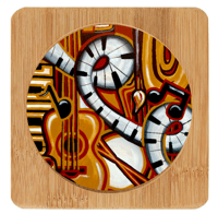 Image 1 of Music and Arts Coaster