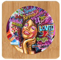 Image 1 of Affirmations Coaster