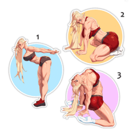 Image 1 of Arii Gym Sticker Set 1