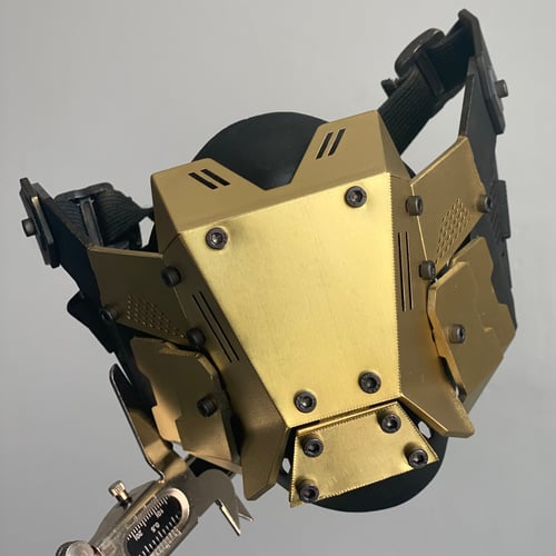 Image of Brass Tactical Half Mask • Boyd ⚙️ Designs