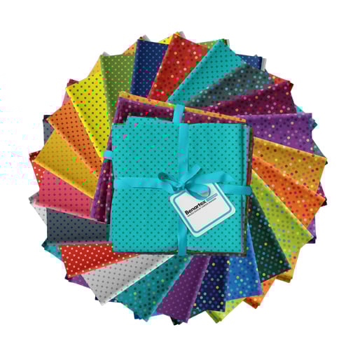 Dazzle Dots 22 Fat Quarters | Christa Quilts