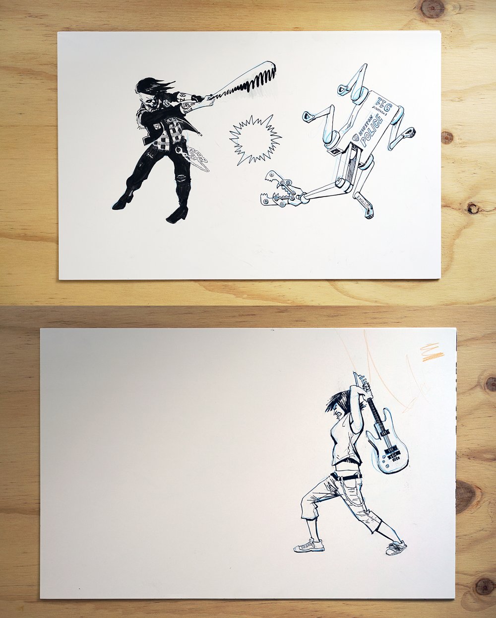 The Free People's Village Original Art Bundle